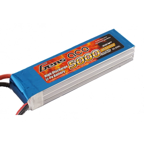 5000mAh 11.1V 45C Gens Ace 
