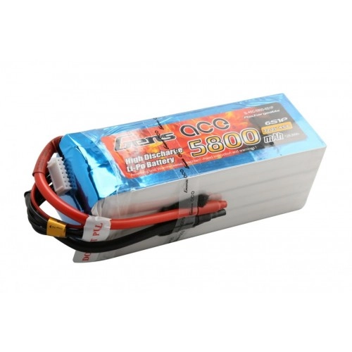 5800mAh 22.2V 45C Gens Ace 