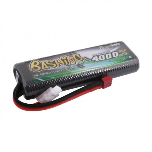 4000mAh 7.4V 50C 2S1P HardCase T-plug 