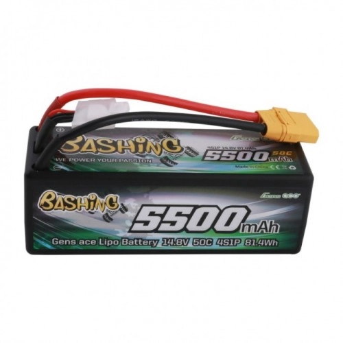 5500mAh 14.8V 50C 4S1P HardCase 14 T-plug 