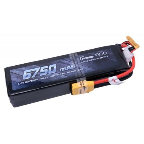 6750mAh 14.8V 50C XT90 Gens Ace 