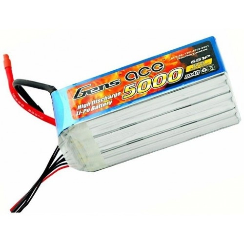 5000mAh 22.2V 60/120C Gens Ace 