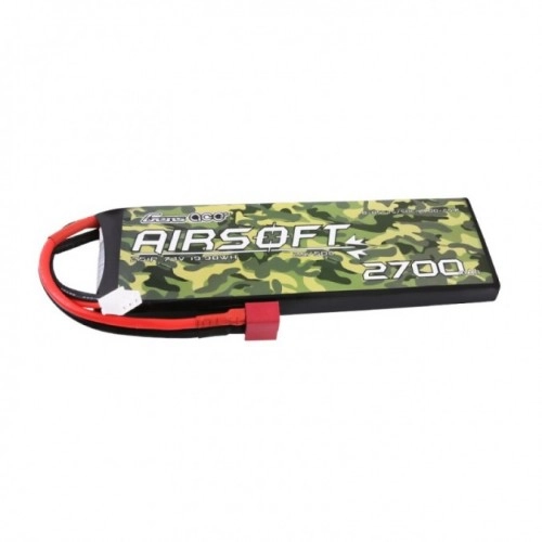 2700mAh 7.4V 25/50C Gens Ace Airsoft Gun 