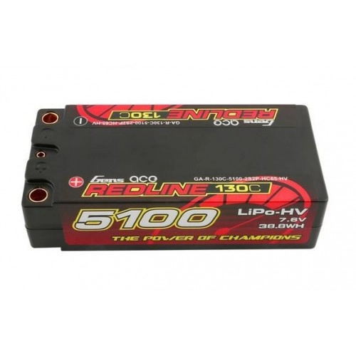 5100mAh 7.6V 130C Redline Gens Ace 