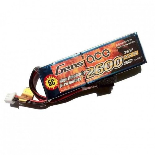 2600mAh 11.1V 5C TX Gens Ace â€“ for radio transmitters 