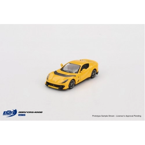 Ferrari 812 Giallo Modena Competizione 2021 1:64