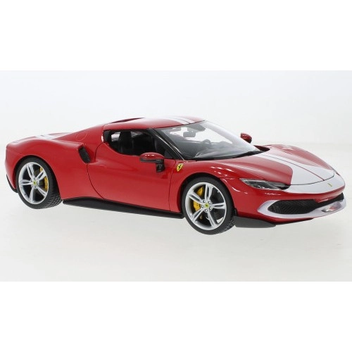 Ferrari 296 GTB, red/white 1:18