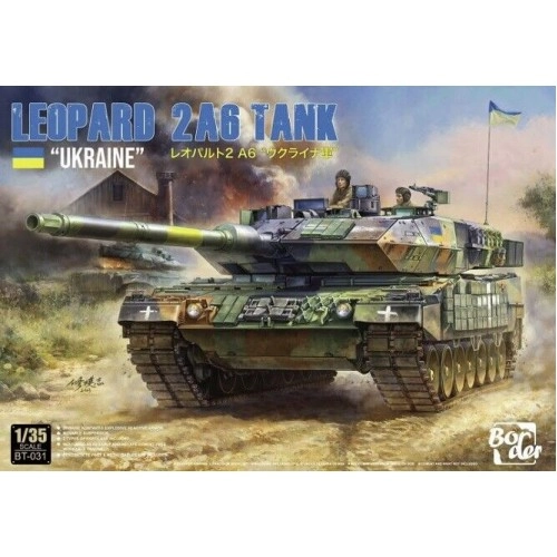 1:35 Leopard 2A6 Tank Ukraine 1:35