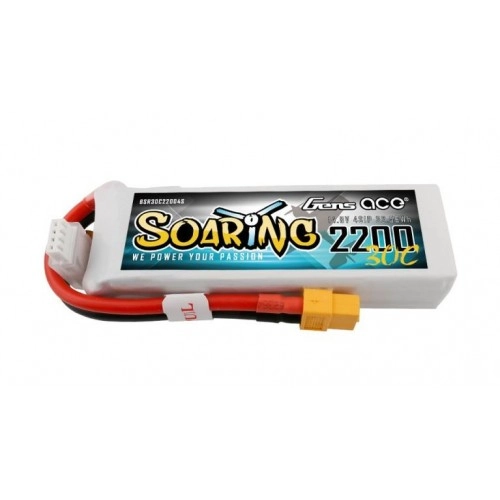 2200mAh 14.8V 30C SOARING Gens Ace - XT60 