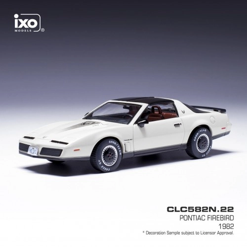 Macheta auto, Pontiac Firebird, White, 1982 1:43