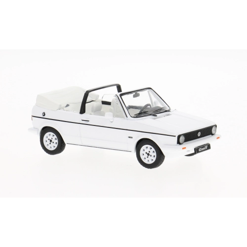 Volkswagen Golf MK I Cabriolet Open, White, 1981 1:43