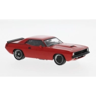 Macheta auto, IXO, Plymouth Barracuda, Red, 1970 1:43
