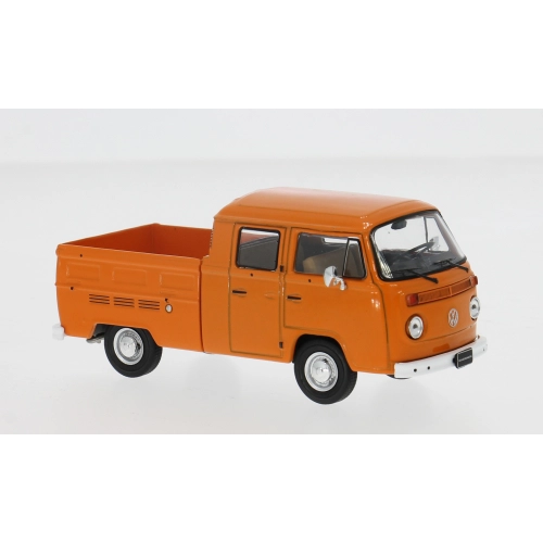 Volkswagen T2 Double Cabin Pick-Up, Orange, 1982 1:43