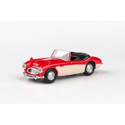 Austin Healey Open Top - Red & Cream 1:43