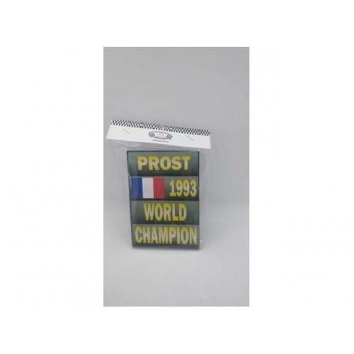 Macheta auto, 1993 Alain Prost World Champion F1 Sign 1:18