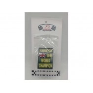 2008 Lewis Hamilton World Champion F1 Sign 1:43