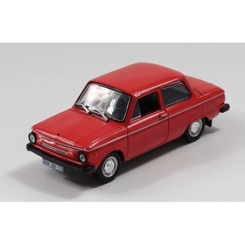 Macheta auto, 1974 ZAZ 968M Polish Cars, Red 1:43