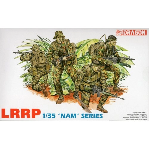 1:35 U.S. Army Long Range Recon Patrol (LRRP) - 4 figures 1:35