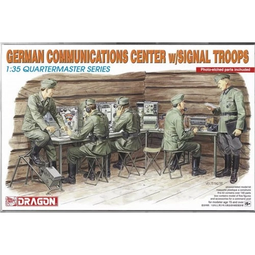 1:35 German Communications Center w/Signal Troops 1:35
