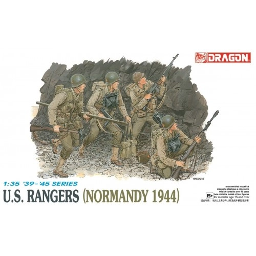 1:35 U.S. Rangers (Normandy 1944) Figure Set 1:35