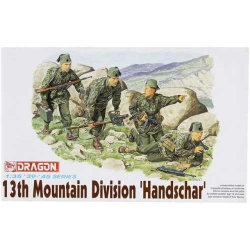 1:35 German 13th Mountain Division "Handschar" - 4 figures 1:35