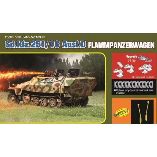 1:35 German Half-Tracked Armoured Personnel Carrier Sd.Kfz. 251/16 Ausf.D - figure 1:35