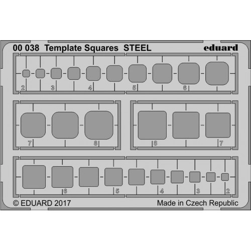 STEEL Template Squares ÐÐµ