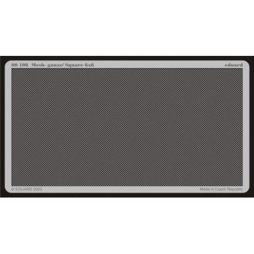 Photo etched Mesh gauze square 0.6 x 0.6 mm ÐÐµ