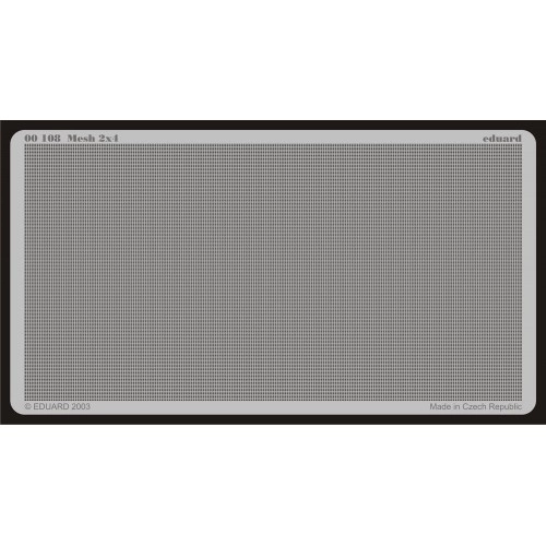 Photo etched Mesh (Rectangle) 2x4 mm ÐÐµ