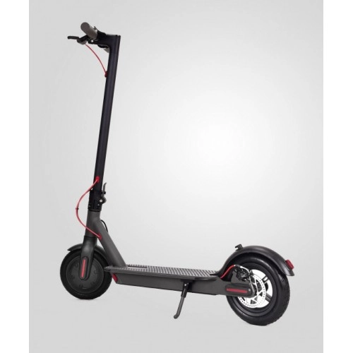 Scooter with electric motor 