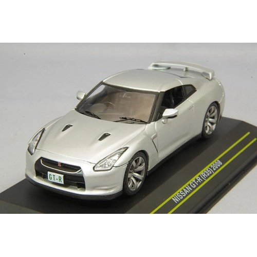 Nissan GT-R R35, Silver-Grey, 2008 1:43