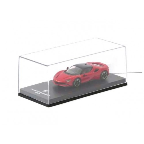 Ferrari SF90 Stradale, Red/Black, 2019 - with Showcase 1:64