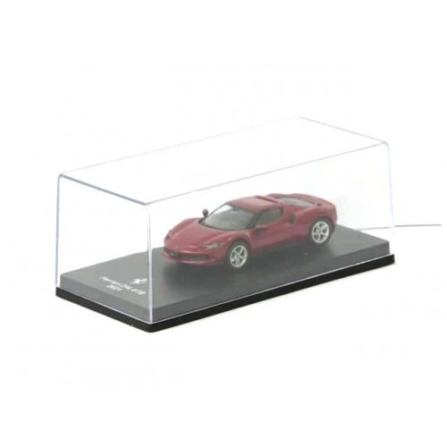 Ferrari 296 GTB, Red, 2021 - with Showcase 1:64