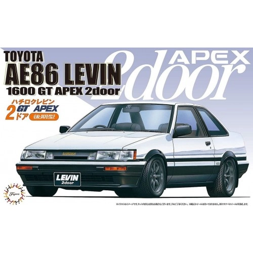 Macheta auto, 1:24 Toyota AE86 Levin 1600GT Apex 2door `85 1:24