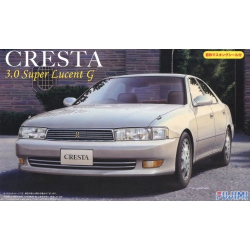 Macheta auto, 1:24 Toyota Cresta 3.0 Super Lucent w/Window Frame Masking 1:24
