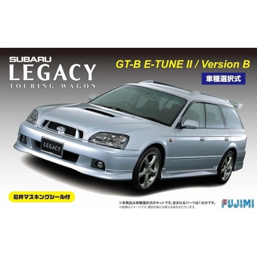 Macheta auto, 1:24 Subaru Legacy Touring Wagon GT-B E-tuneII / Version B w/Window Frame Masking 1:24