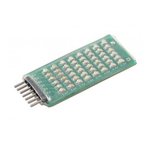 WskaÅºnik napiÄ™cia LED do akumulatorÃ³w Lipo 2-6 