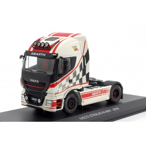 Iveco Stralis Hi-Way Truck 2016 Abarth (Base Plate and Blister Boxed) 1:43