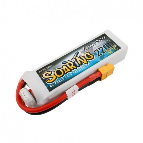 2200mAh 11.1V 30C SOARING Gens Ace - XT60 