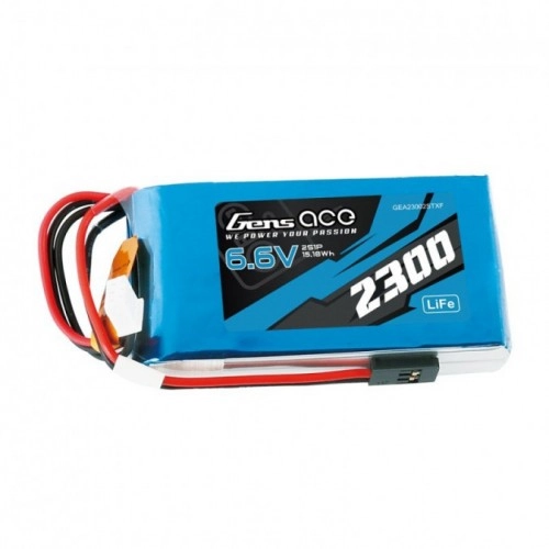 2300mAh 6.6V 1C Li-Fe TX/RX Gens Ace - nadajnikowy 