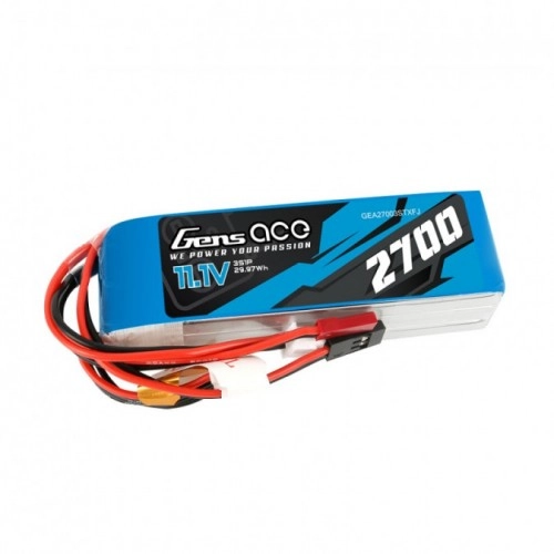 2700mAh 11.1V 1C Gens Ace 