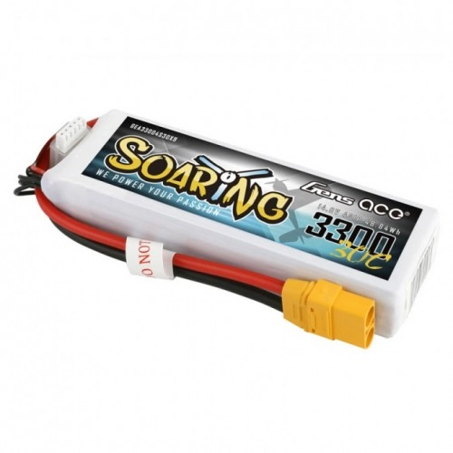 3300mAh 14.8V 30C SOARING Gens Ace 