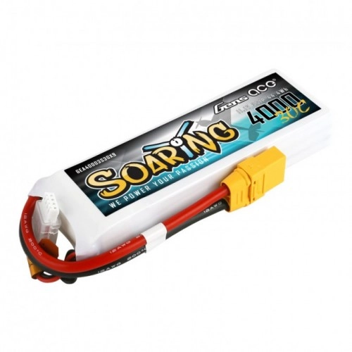 4000mAh 11.1V 30C SOARING Gens Ace 