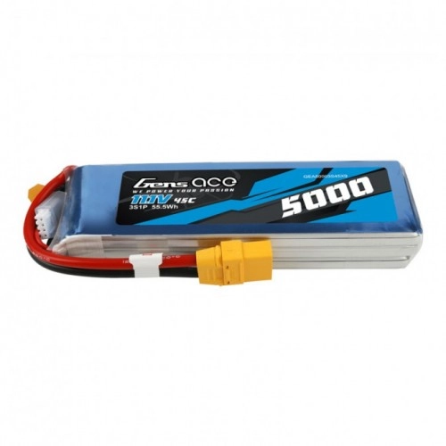 5000mAh 11.1V 45C Gens Ace XT90 