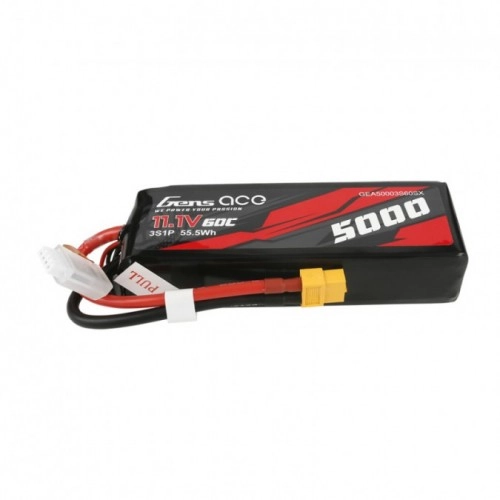 5000mAh 11.1V 60C Short-Size Gens Ace 