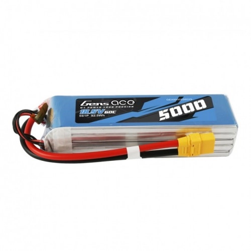 5000mAh 18.5V 60C Gens Ace XT90 