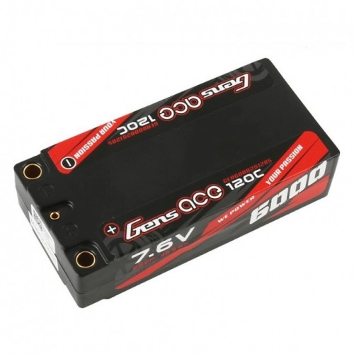 6000mAh 7.6V 120C Gens Ace 