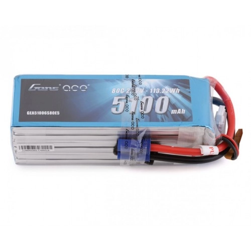 5100mAh 22.2V 80C Gens Ace EC5 