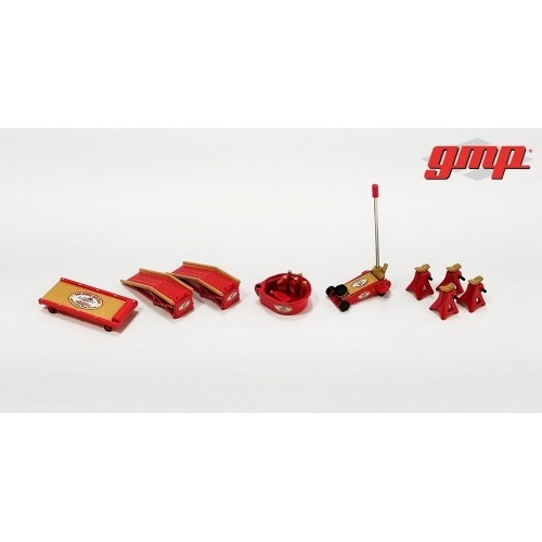 Macheta auto, 1:18 GMP Shop Tool Set #2 - Busted Knuckle Garage 1:18