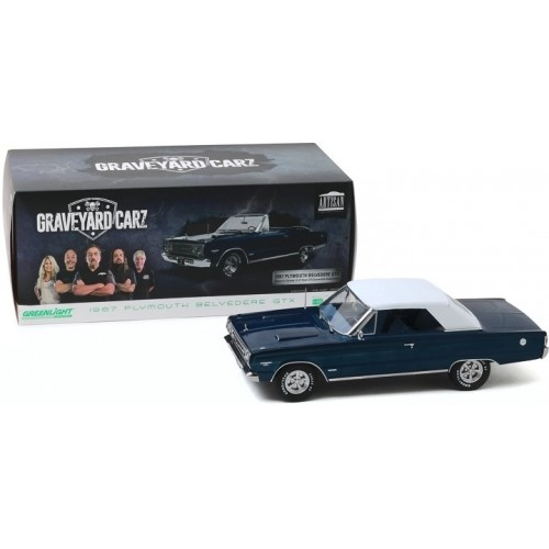 Macheta auto, Artisan Collection - Graveyard Carz (2012-Current TV Series) - 1967 Plymouth Belvedere GTX Convertible 1:18
